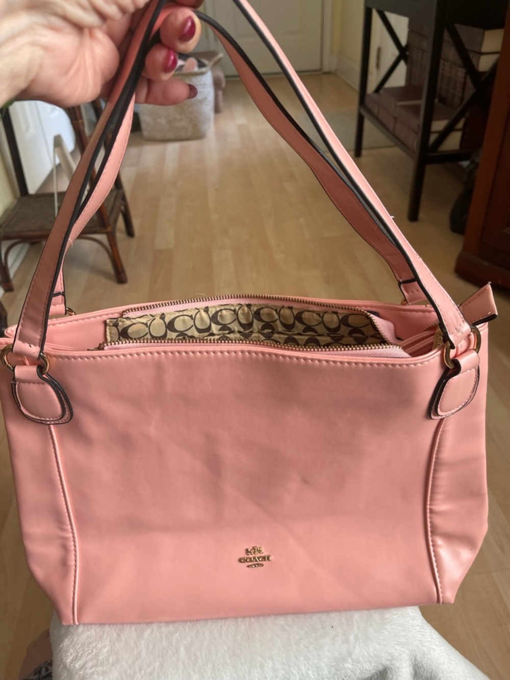 Coach bag in pink